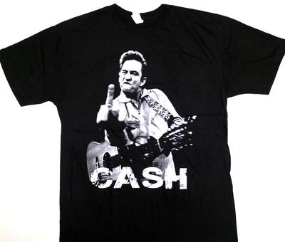 Футболка JOHNNY CASH Человек в черном Кантри-рок певец 100% хлопок Мужская Новая