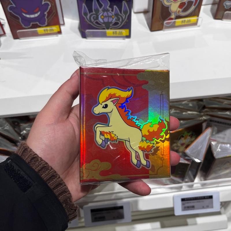 Оригинальная подлинная коллекция мини-тематических карт PokéMon Gem Limited Edition Книжка для карт Кара Кристальные Огни Гэнгуй Маленькая книжка для карт