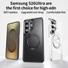 Вращающийся на 360° держатель Простой магнитный чехол Для Samsung S26 Ultra S25 S24 Plus S23 S22 Удобный захват Ударопрочный Тонкий чехол