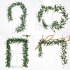 Artificial Rattan Green Wall Hanging Decor For Indoor Home And Photography Props