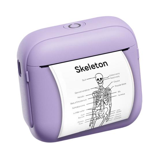 Мини Термопринтер Портативный Безчернильный Создатель Наклеек Компактный Карманный Принтер для Заметок