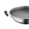SUPOR Crystal Diamond Honeycomb 316 Stainless Steel Wok