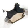 Indenya Inden Wallet Coin Purse Deerskin Takane Fuji Pattern Black X White Lacquer Mt. 2802-11