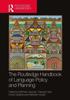 The The Routledge Handbook of Language Policy and Planning Book