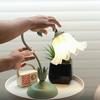 E27 Acrylic Bell Orchid Lampshade Hanging Lamp Accessories Table Parts Diy Wall Night Restaurant Chandelier Replacement