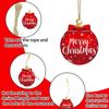 Christmas Tree Colored Ball Pendant Christmas Ball Pendant Decoration Set Christmas Party Decoration Balls