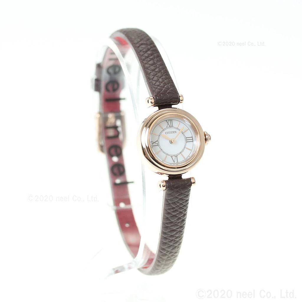 Круглые женские часы [Citizen] Kii Eco-Drive EG7083-04W