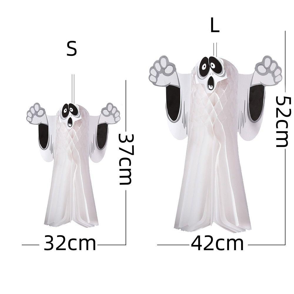DIY Door Pendant Movable Hanging Halloween Ghost Halloween Hanging Ornament  Indoor
