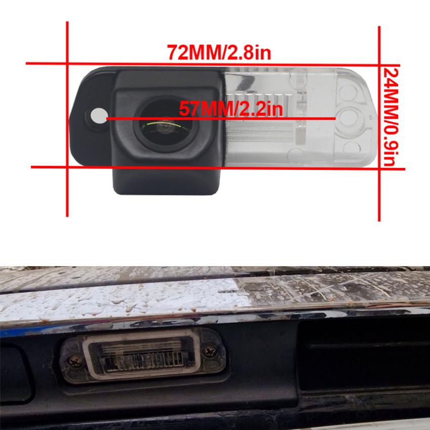 Backup Rear View Camera For Mercedes Benz W220 1998 1999 2000 2001 2002 2003 2004 2005 Night Vision License Plate Camera