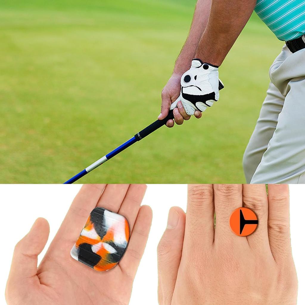 NEW: Golf Grip Trainer, T- Grip Golf Golf Club Training Aid, Comfortable Grip Pad For Swing Practice, Golf Training Aid For Men