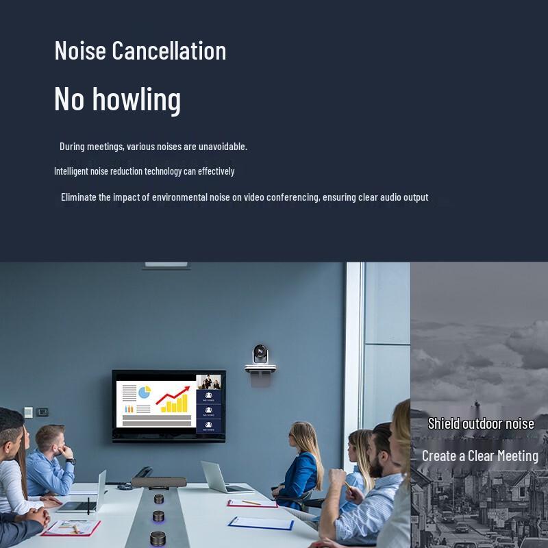 Hongshidao TZ4 Large Video Conference System with HD 10x Zoom Camera (CN version)