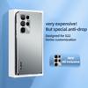 Для Samsung Galaxy S25 S24 S23 S22 Ultra чехол из матового магнитного металлического материала защитный ультратонкий чехол для S24Ultra S25Ultra