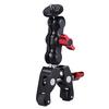 Andoer Multi function Ball Head Clamp Ball Mount Clamp Arm Super Clamp with 1 4 20 Thread for GPS Phone LCD DV Monitor