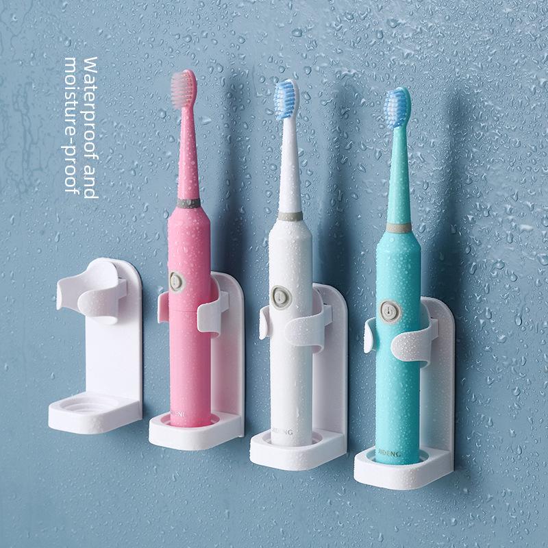 Настенный держатель для электрической зубной щетки для ванной комнаты, туалета - без проколов