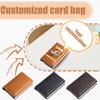 Personalized Customized Card Holder Aluminum Metal Box
