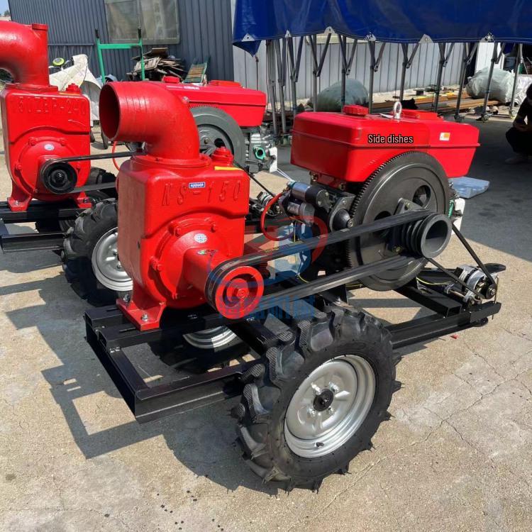 Wear-resistant Cast Iron Diesel Self-Priming Irrigation Pump (4" & 6")