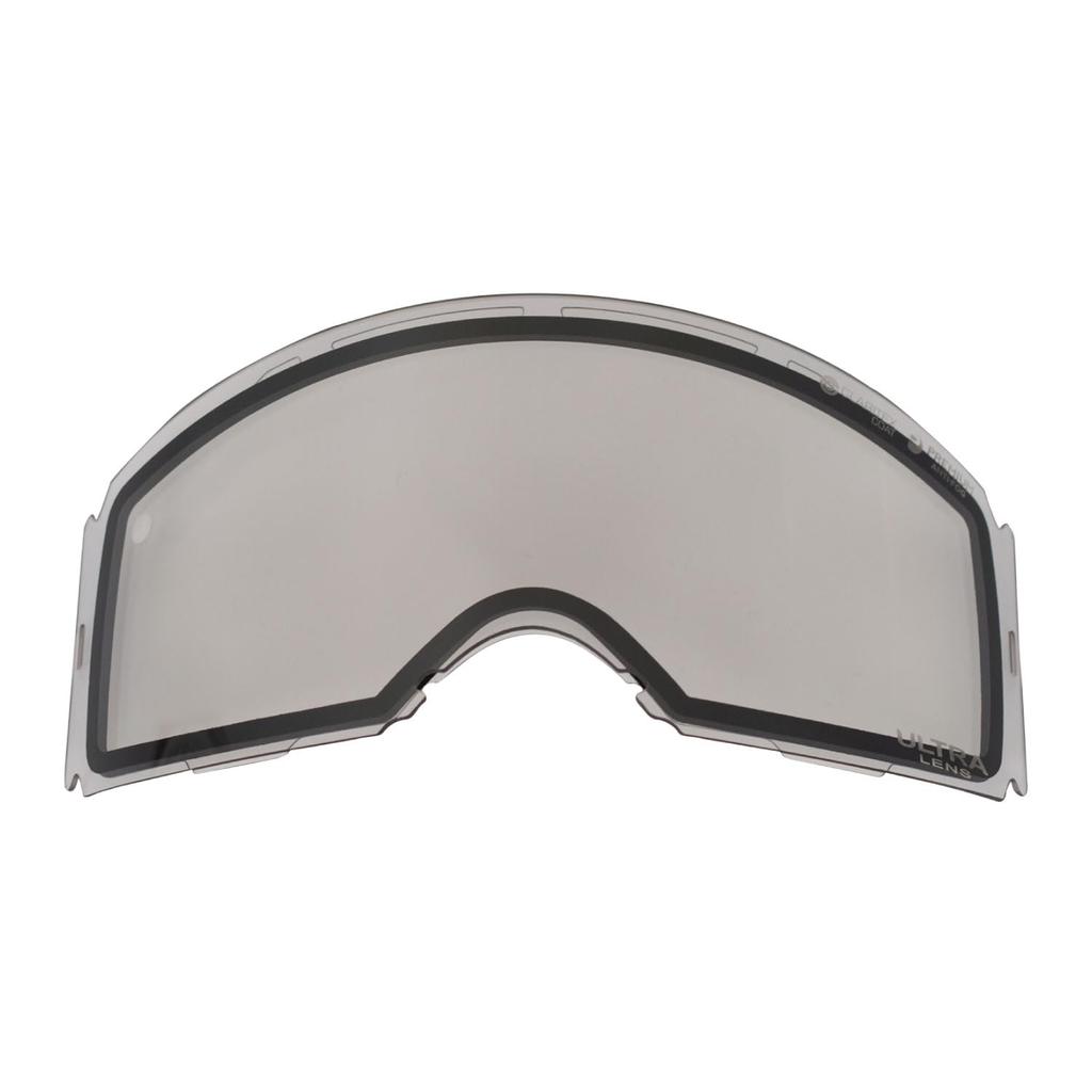 SWANS Сменная линза для горнолыжной/сноубордической маски RACAN, LRA-4470_LSIL, зеркальная, светло-серебристая x ультрасветло-серая