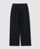 MUSINSA STANDARD SPORTS Ribbed Wide Pants [Black]