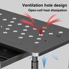 Подставка-подставка для монитора из холоднокатаной стали с вентиляцией и ящиком, 3 уровня регулировки высоты, подставка для ноутбука для дома и офиса
