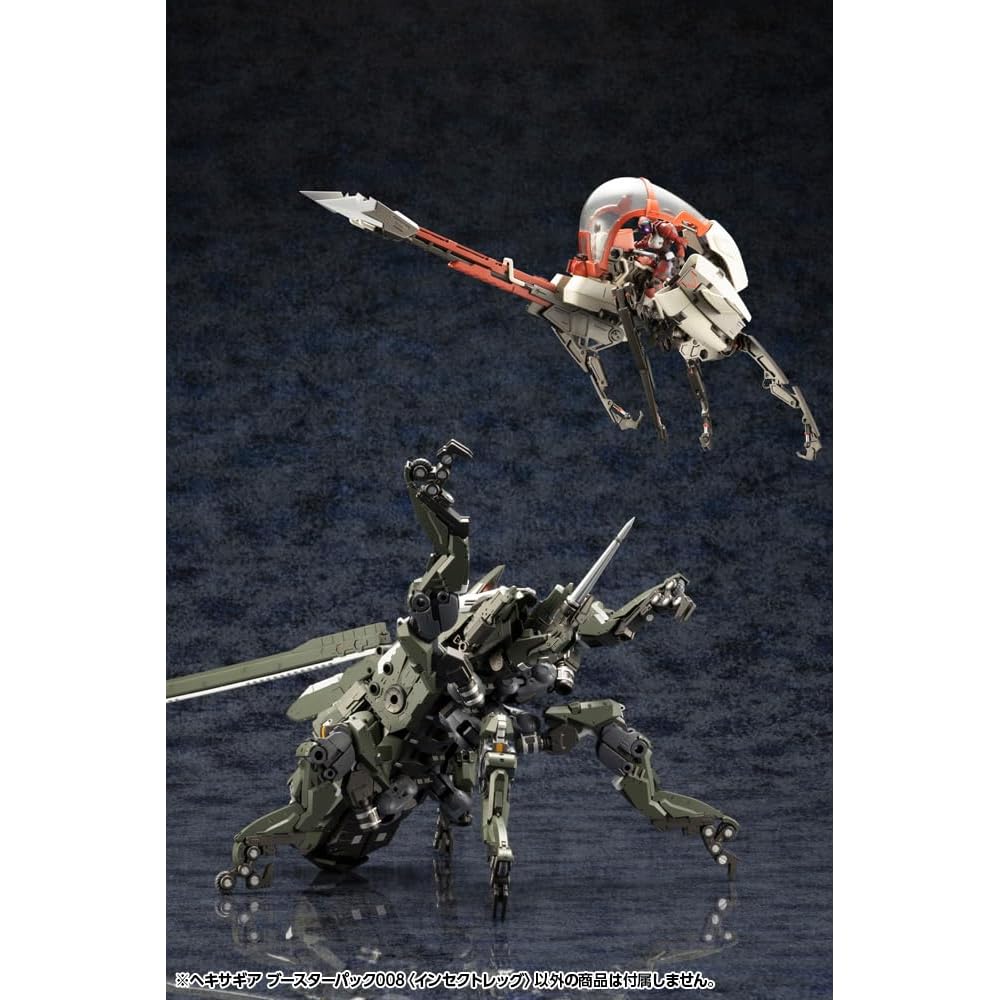 Kotobukiya Hexa Gear Набор Улучшений 008 Нога Насекомого Масштаб 1/24 Пластиковая Модель Длина 180 мм
