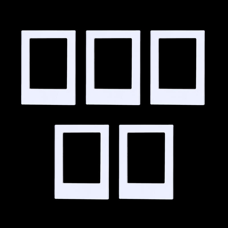 5 ШТ Легкие фоторамки Настенные Настольные Многоразовые Для Демонстрации Фотокарточек Знак Раскрашиваемые Рамки для Фото для Офиса Дома