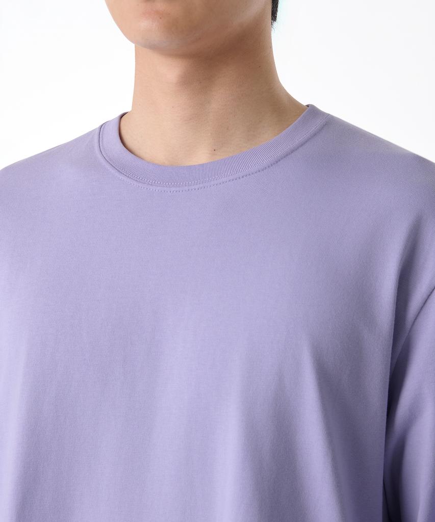 MUSINSA STANDARD Basic Long Sleeve T-Shirt [Lavender]