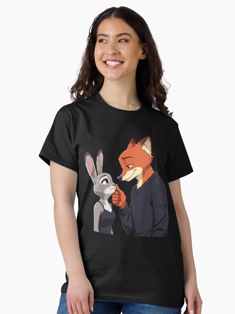 Zootopia Nick Wilde & Judy Hopps Zootopia – Zootropolis Movie Duo Design Classic T-Shirt