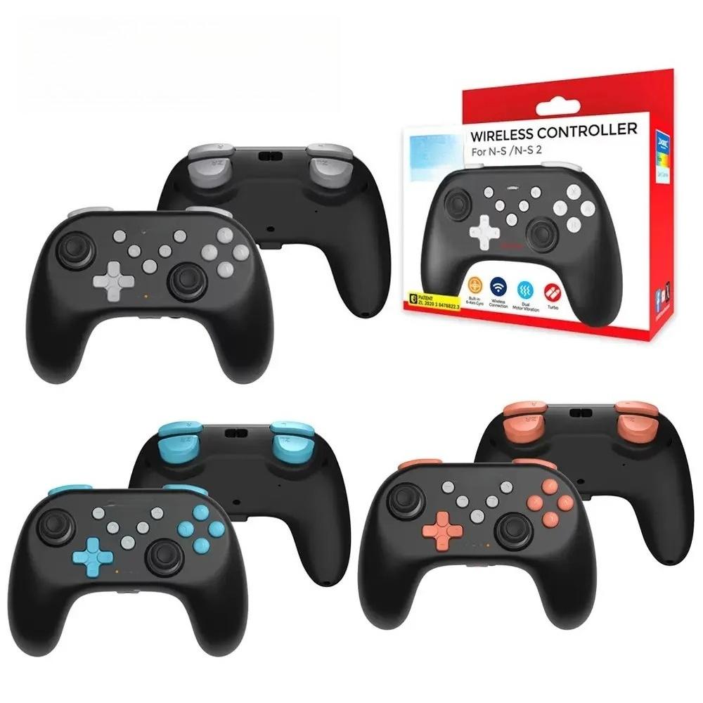 Универсальный Bluetooth-геймпад для Switch 2, контроллер с 6-осевым джойстиком, ручка для игровых консолей Switch/OLED/Lite