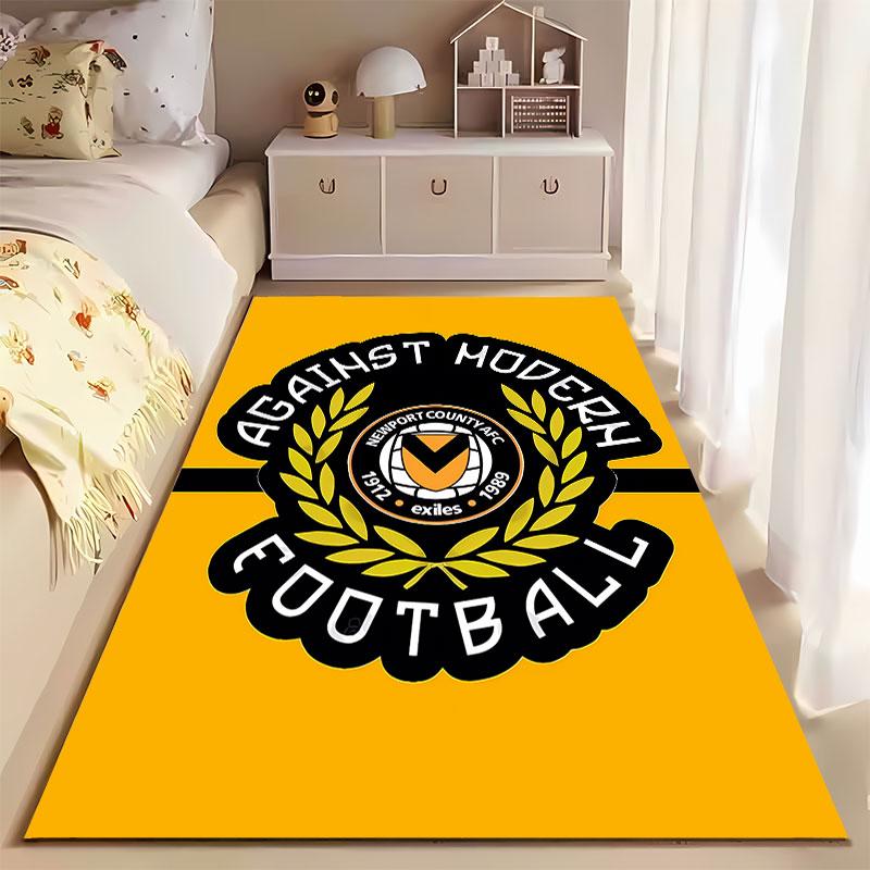 Against Modern Football Design suitable as a non-slip mat for the living room or bedroom sofa