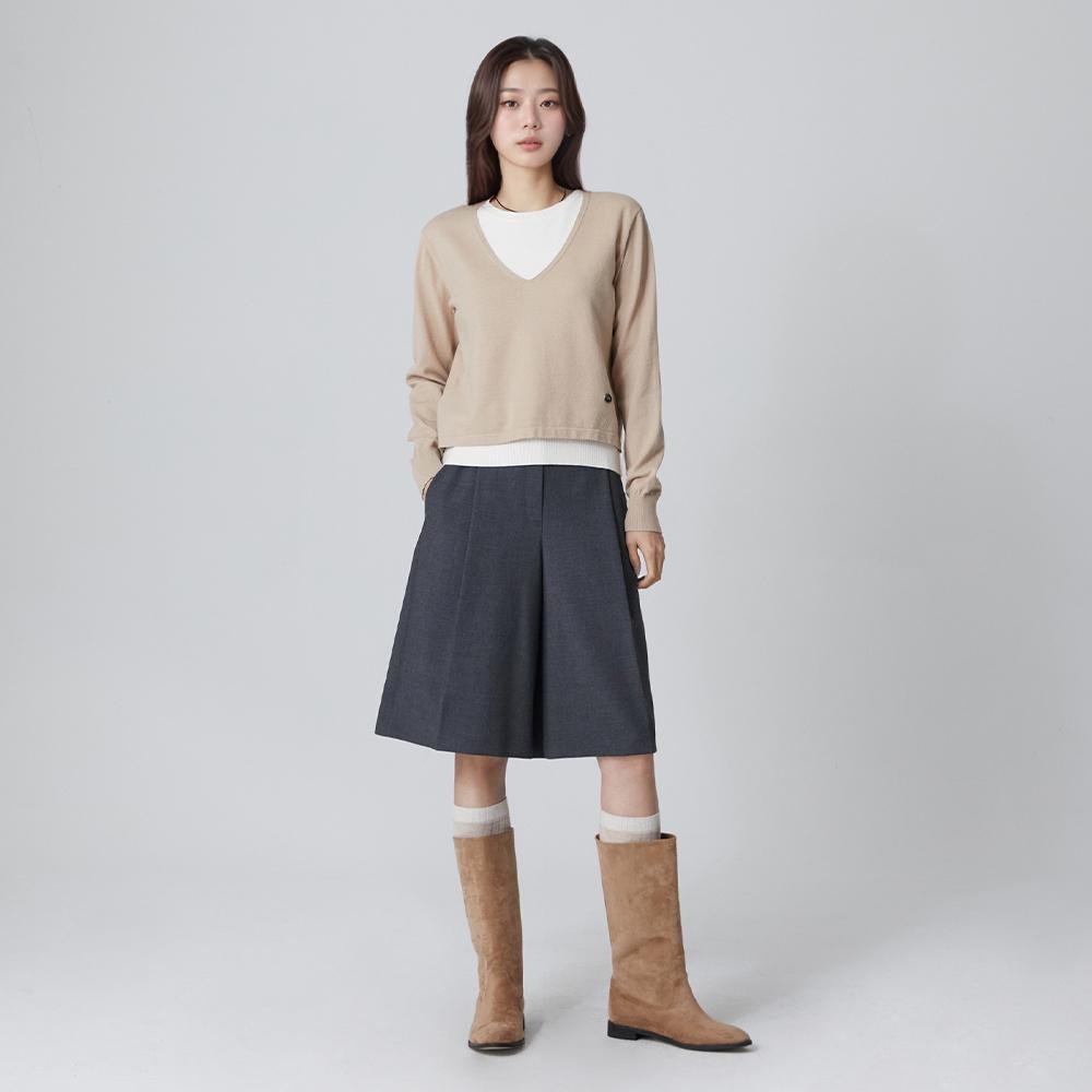 LAP One-Tuck Bermuda Shorts Ar3Wp861