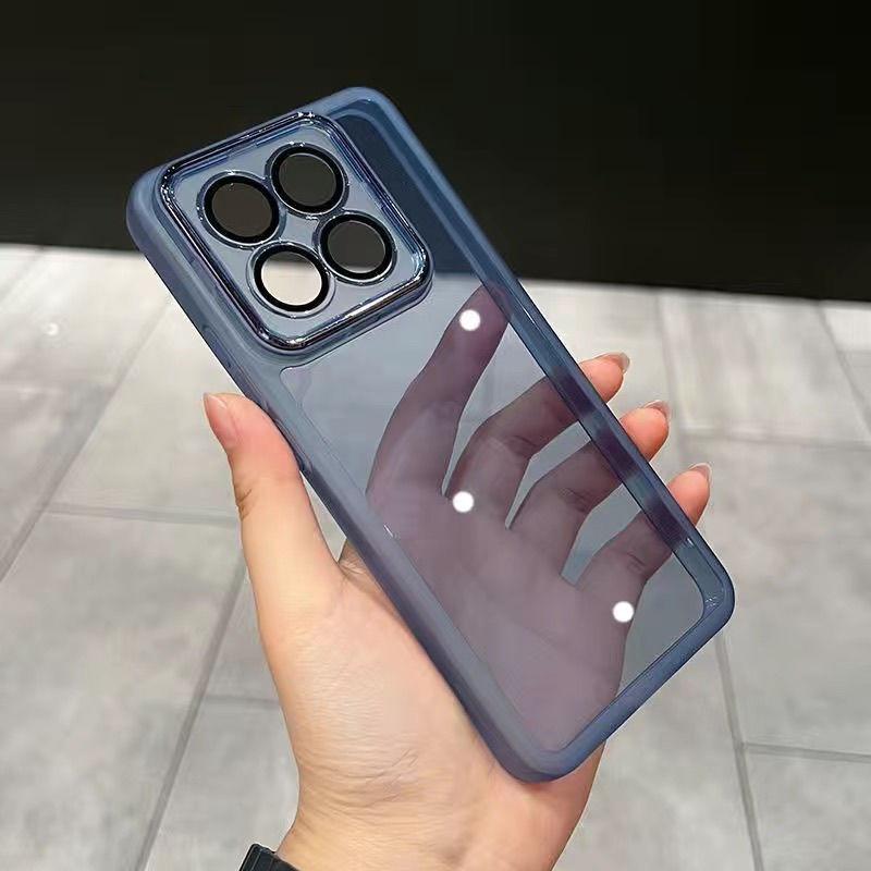 Для Honor 200 Smart 5G Защитная пленка для объектива камеры Мягкий чехол TPU Для Honor X7C X9C X5B Plus 200 Lite 100 90 Pro X60 Прозрачная силиконовая задняя крышка