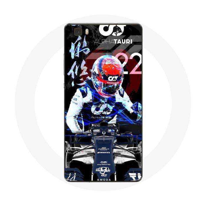 Coque pour Huawei P8 Lite Formule 1 Yuki Tsunoda pilote automobile japonais de F1
