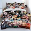 3D Anime,Record of Ragnarok,Cartoon Comforter Bedding Set,Duvet Cover Bed Set Quilt Cover Pillowcase,king Queen Size Bedding Set