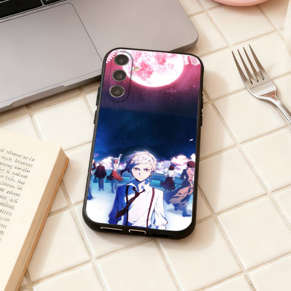 HOT Animer B-Bungou Stray Dogs  phone Case For Samsung Galaxy A73,A72,A71,A70,A53,A52,A51,Others Soft Black Shell