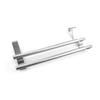 Expandable Double Towel Hanger Over Cabinet Cupboard Doors Stainless Steel Bath Towel Bar Towel Clothes Hanger Towel Rack Holder for Bathroom Kitchen