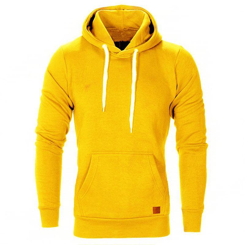 Hoodies Hooded Mens Sweatshirt Sweater Jumper Comfy Pullover Outwear Coat Tops