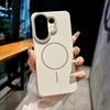 Роскошный матовый жесткий PC магнитный чехол для VIVO X200 X100 X90 S30 S20 S19 IQOO 13 12 Pro Mini Ultra Для Magsafe. Ультратонкая крышка