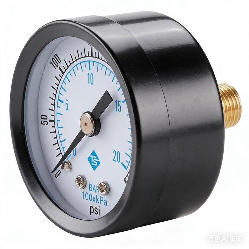 0-300 PSI 0-20Bar Double Scale Air Compressor Pressure Gauge Dial 40mm Face Mini Pressure Gauge Vacuum Manometer
