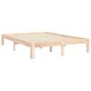 Solid Wood Bed without Mattress 140 x 200 cm Pine Wood