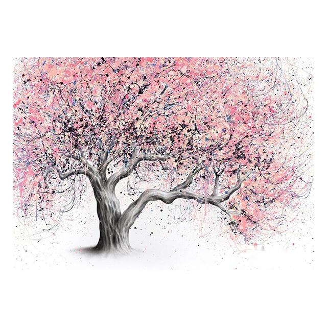 Abstract Graffiti Artist's Work Colorful Trees Prints Poster Canvas Painting Modern Wall Pictures Living Room Bedroom Home Decor