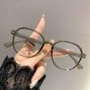 Fashionable Round Ultra Light Reading Glasses Women Anti Blue Light Purple Big Frame Presbyopia Glasses Men Eyewear +1.0 +1.5