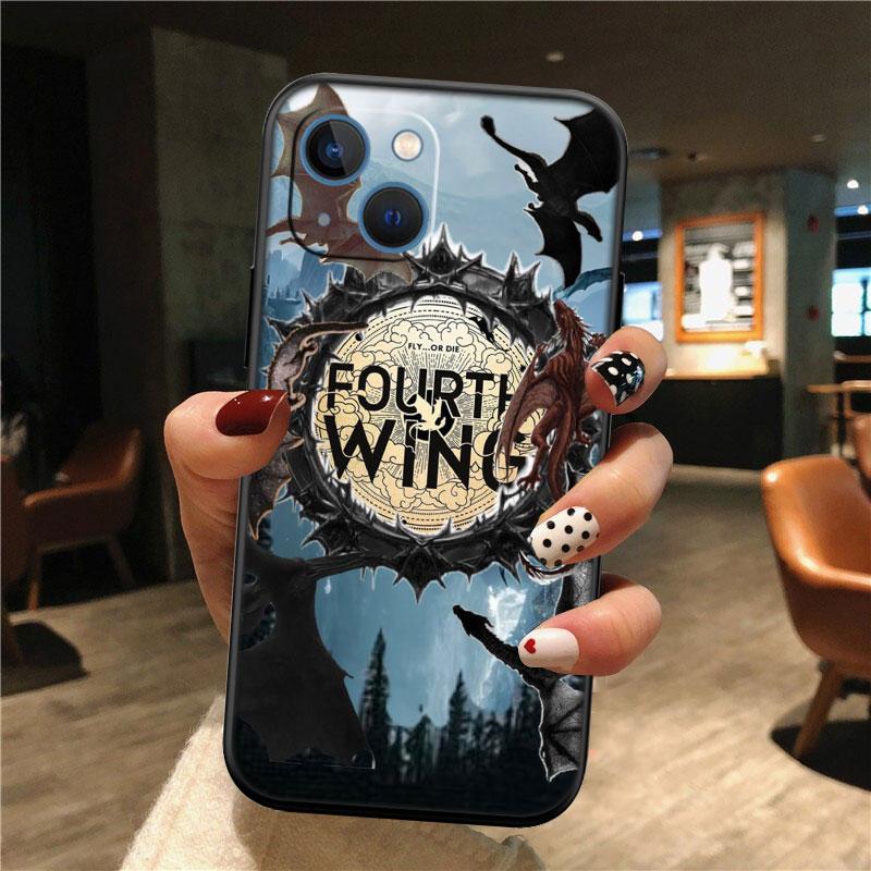 IK30 Fourth wing dragons New High-End Shell Phone Case for Redmi Note 13 14 Pro+ Plus A3 A3X 13X 13C 13R 14S 14C 14R