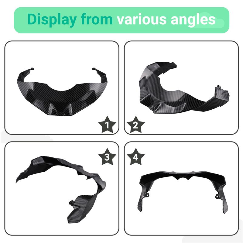 Motorcycle Accessories Front Under Headlight Air Intake Fairing For DUCATI Streetfighter V4 V4S  -M53K