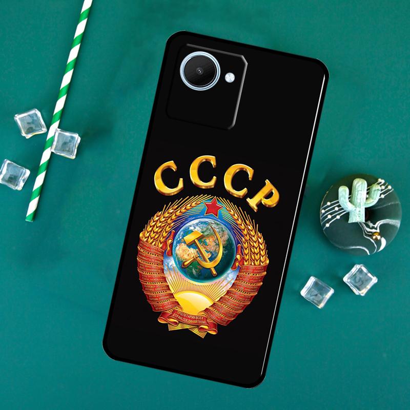Vintage USSR CCCP For Realme 15 14 13 12 11 10 Pro Plus C65 C67 C63 C61 C55 C51 C53 C35 C75 GT6 GT7 Pro Case