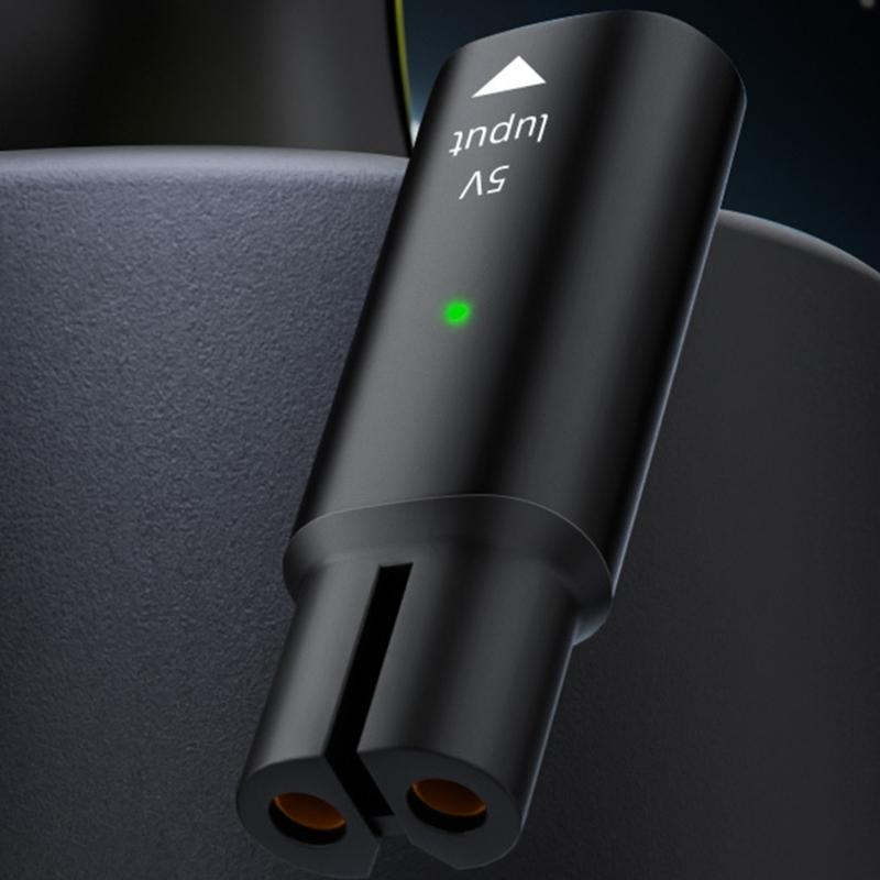Компактные USB C адаптеры для зарядки бритв MG9510, QP1924, QP2724, с двойным штырьковым выходом, разъем 5 В для ежедневного резервного питания