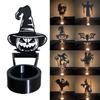 Halloween Projection Candle Holder Spooky Eerie Dancing Shadow Candle Stand Creepy Atmosphere Wall Art Candle Holder