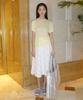 Nuanu Cirrus Flared Skirt_White