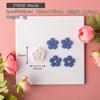 Листовая весна вечерние серьги DIY Мини Цветочные украшения Лепесток уха Стад Мягкая керамика
