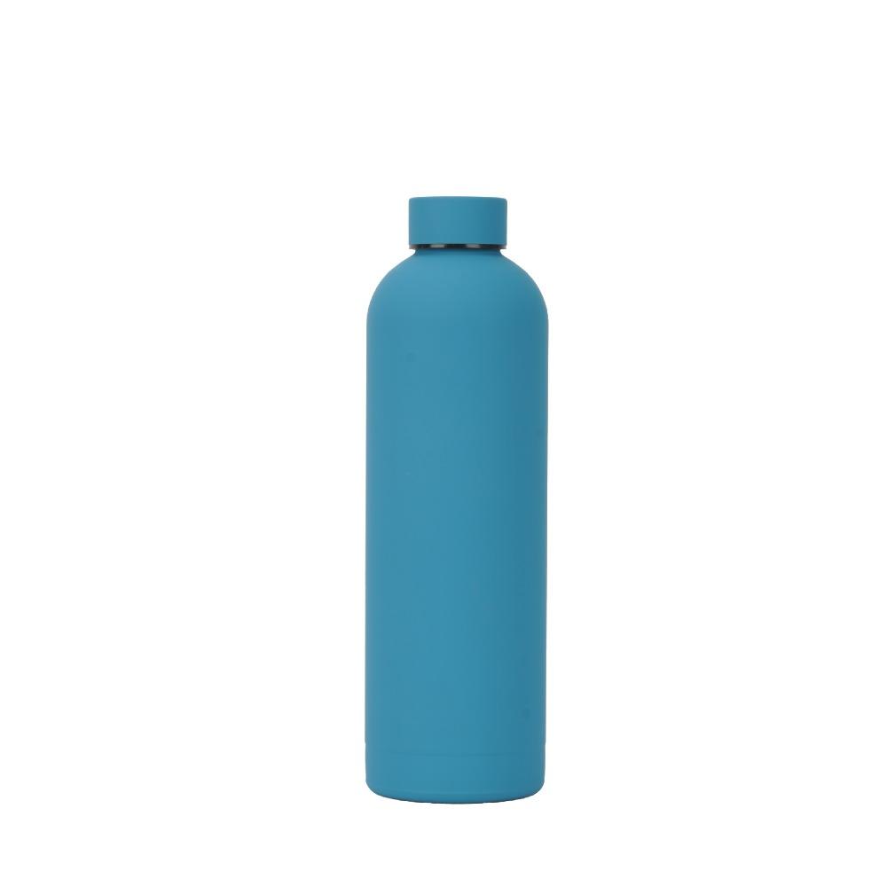 Leak-proof Insulated Water Bottle Stainless Steel Frosted Vacuum Flask Small Mouth Insulated Cup