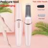 Electric Foot Callus Remover Wireless Rechargeable for Heel Dead Skin Removal Professional Pedicure File Grinder Tool Set